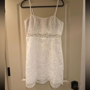 NWT Lily Pulitzer Risette White Lace Dress | 6